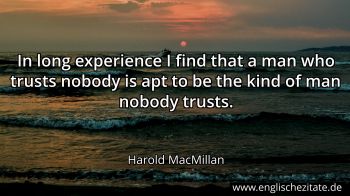 Englisches Zitat von Harold MacMillan als Bild