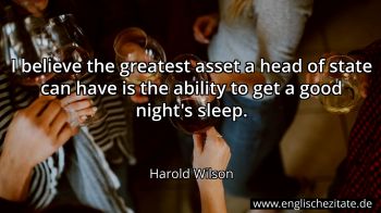 Englisches Zitat von Harold Wilson als Bild