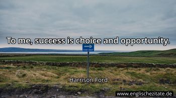 Englisches Zitat von Harrison Ford als Bild