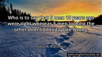 Englisches Zitat von Harry A. Blackmun als Bild
