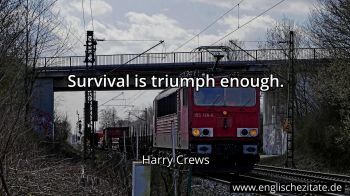 Englisches Zitat von Harry Crews als Bild