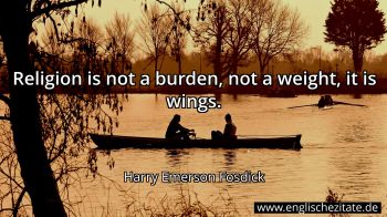 Englisches Zitat von Harry Emerson Fosdick als Bild
