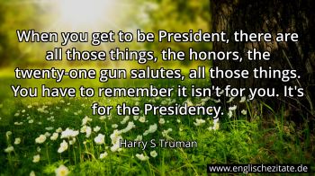 Englisches Zitat von Harry S Truman als Bild