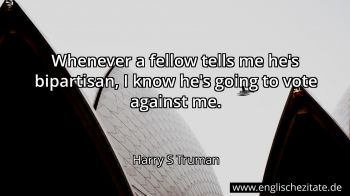 Englisches Zitat von Harry S Truman als Bild