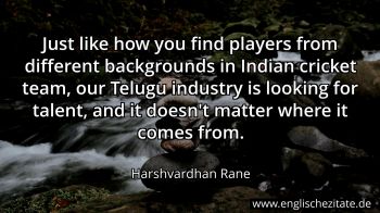 Englisches Zitat von Harshvardhan Rane als Bild