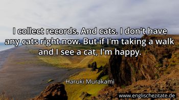 Englisches Zitat von Haruki Murakami als Bild