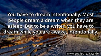 Englisches Zitat von Haruki Murakami als Bild