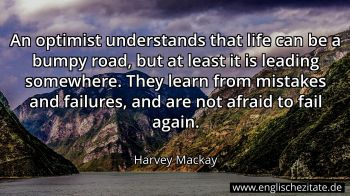Englisches Zitat von Harvey Mackay als Bild
