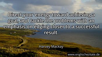 Englisches Zitat von Harvey Mackay als Bild