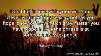 Englisches Zitat von Harvey Mackay als Bild