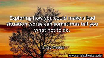 Englisches Zitat von Harvey Mackay als Bild