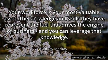 Englisches Zitat von Harvey Mackay als Bild