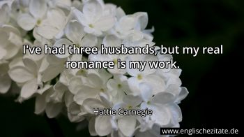 Englisches Zitat von Hattie Carnegie als Bild