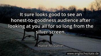 Englisches Zitat von Hattie McDaniel als Bild