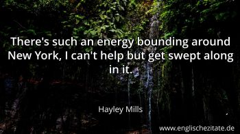 Englisches Zitat von Hayley Mills als Bild