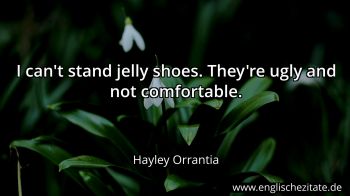 Englisches Zitat von Hayley Orrantia als Bild