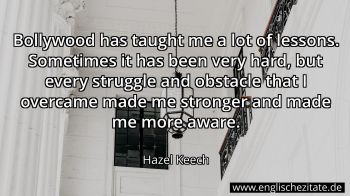 Englisches Zitat von Hazel Keech als Bild