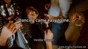 Englisches Zitat von Hedda Hopper als Bild