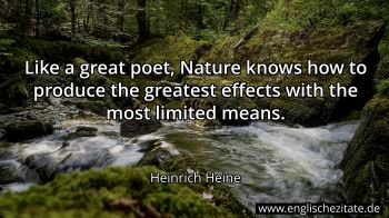 Englisches Zitat von Heinrich Heine als Bild
