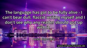 Englisches Zitat von Helen Dunmore als Bild