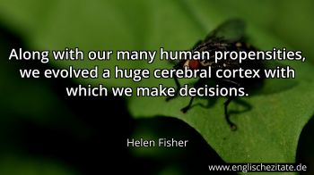 Englisches Zitat von Helen Fisher als Bild