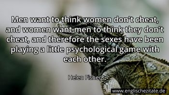 Englisches Zitat von Helen Fisher als Bild