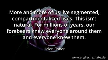 Englisches Zitat von Helen Fisher als Bild