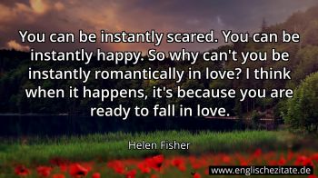 Englisches Zitat von Helen Fisher als Bild