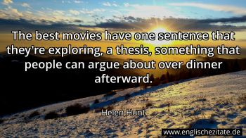 Englisches Zitat von Helen Hunt als Bild