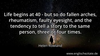 Englisches Zitat von Helen Rowland als Bild