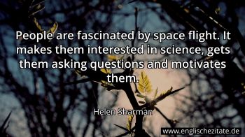 Englisches Zitat von Helen Sharman als Bild