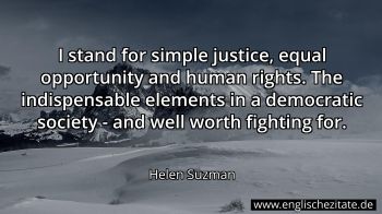 Englisches Zitat von Helen Suzman als Bild