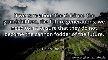 Englisches Zitat von Helen Thomas als Bild