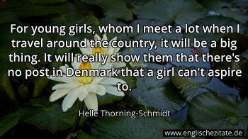 Englisches Zitat von Helle Thorning-Schmidt als Bild