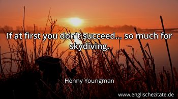 Englisches Zitat von Henny Youngman als Bild