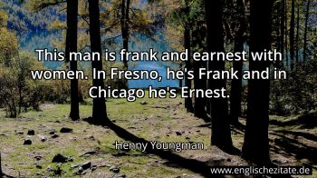 Englisches Zitat von Henny Youngman als Bild
