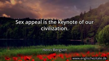 Englisches Zitat von Henri Bergson als Bild