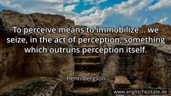 Englisches Zitat von Henri Bergson als Bild