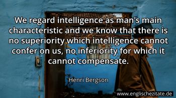 Englisches Zitat von Henri Bergson als Bild