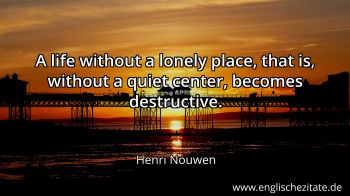 Englisches Zitat von Henri Nouwen als Bild