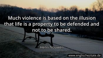 Englisches Zitat von Henri Nouwen als Bild