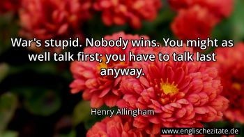 Englisches Zitat von Henry Allingham als Bild