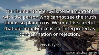 Englisches Zitat von Henry B. Eyring als Bild
