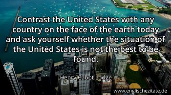 Englisches Zitat von Henry Cabot Lodge als Bild