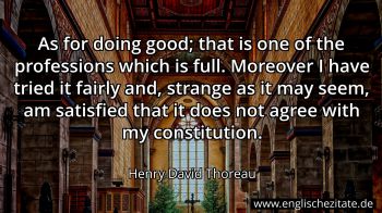 Englisches Zitat von Henry David Thoreau als Bild