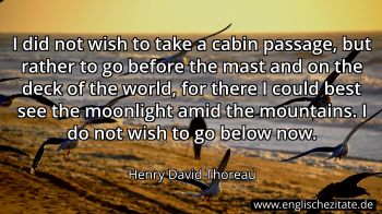 Englisches Zitat von Henry David Thoreau als Bild
