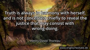 Englisches Zitat von Henry David Thoreau als Bild