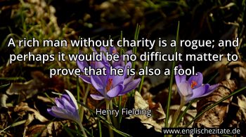Englisches Zitat von Henry Fielding als Bild