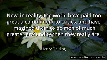 Englisches Zitat von Henry Fielding als Bild