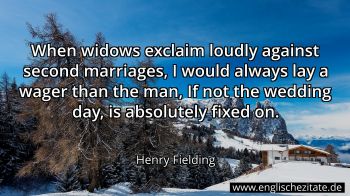 Englisches Zitat von Henry Fielding als Bild